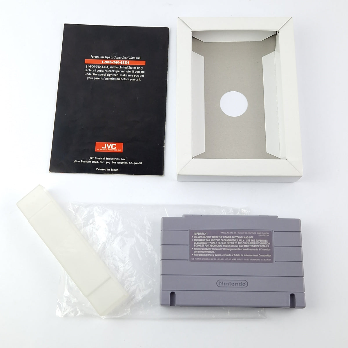 Super Nintendo Spiel – Super Star Wars OVP NTSC-U/C USA