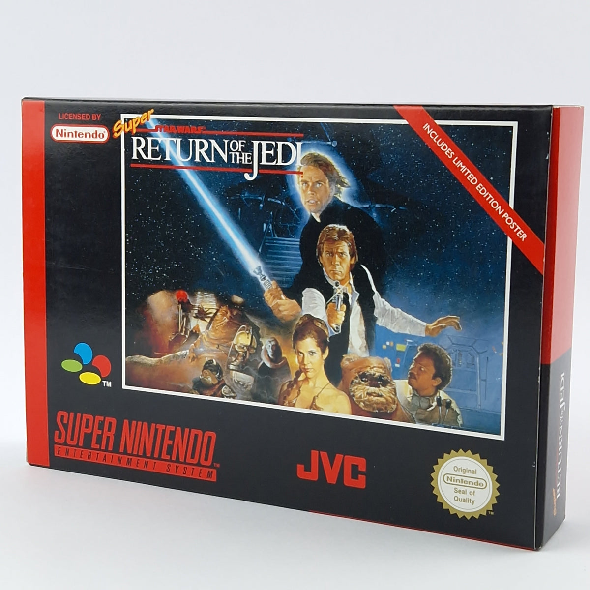 Super Nintendo Spiel – Star Wars Return of the Jedi OVP PAL