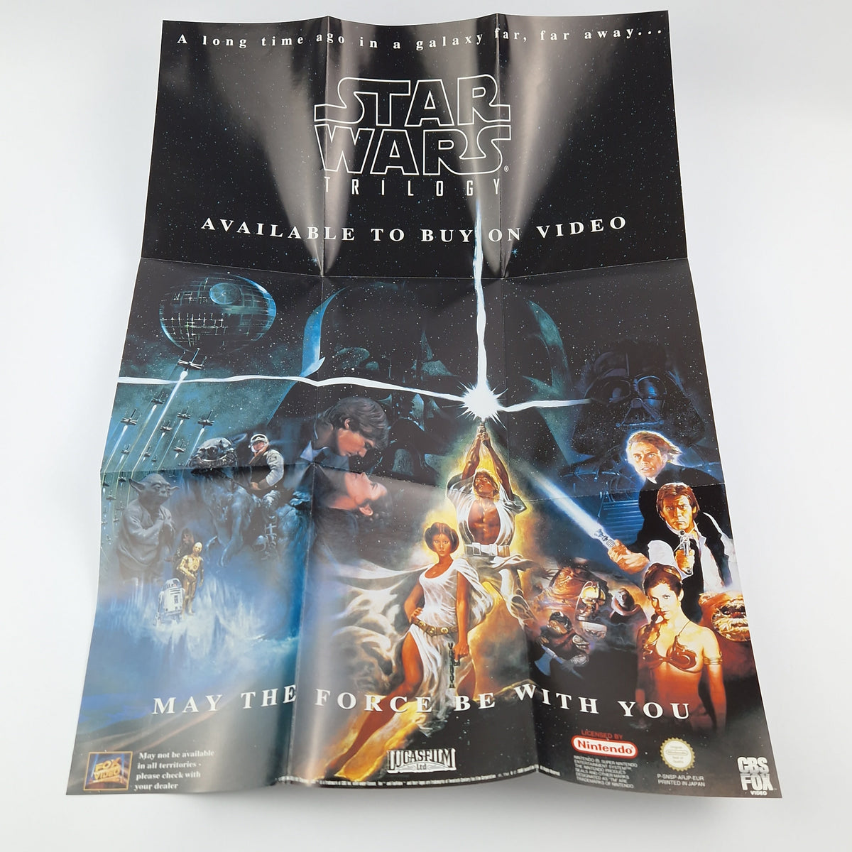 Super Nintendo Spiel – Star Wars Return of the Jedi OVP PAL