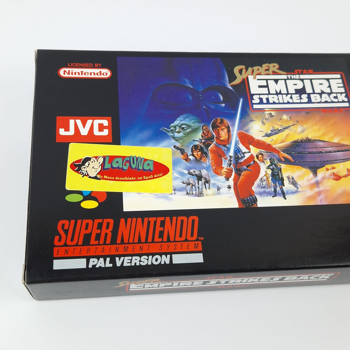 Super Nintendo Spiel – Star Wars Empire Strikes Back OVP PAL