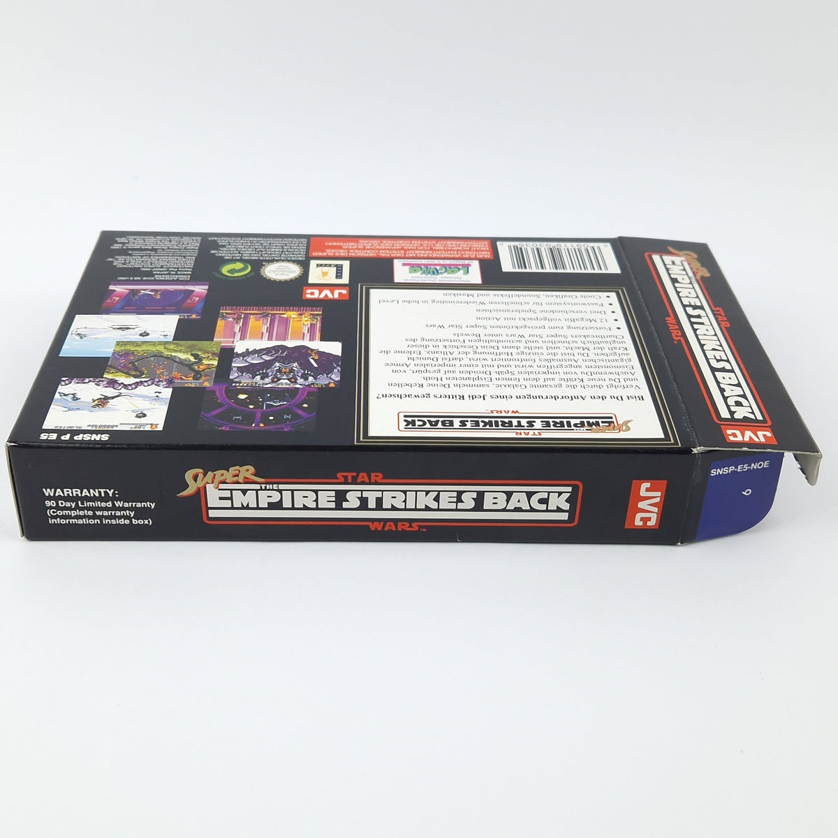 Super Nintendo Spiel – Star Wars Empire Strikes Back OVP PAL