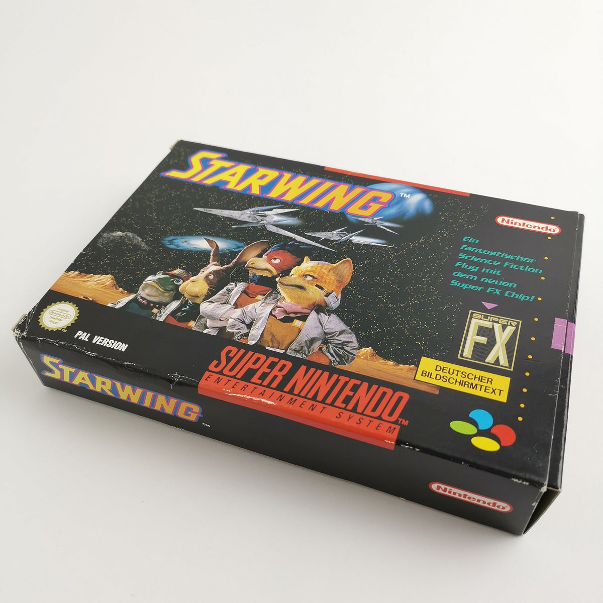 Super Nintendo Spiel: Starwing - OVP & Anleitung | SNES PAL NOE/SFRG