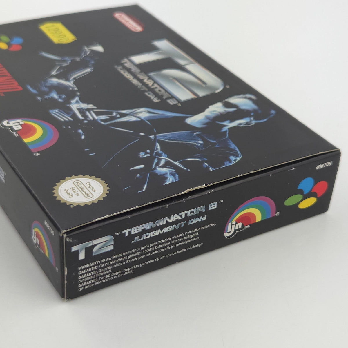 Super Nintendo Spiel T2 Terminator 2 nahezu neuwertig
