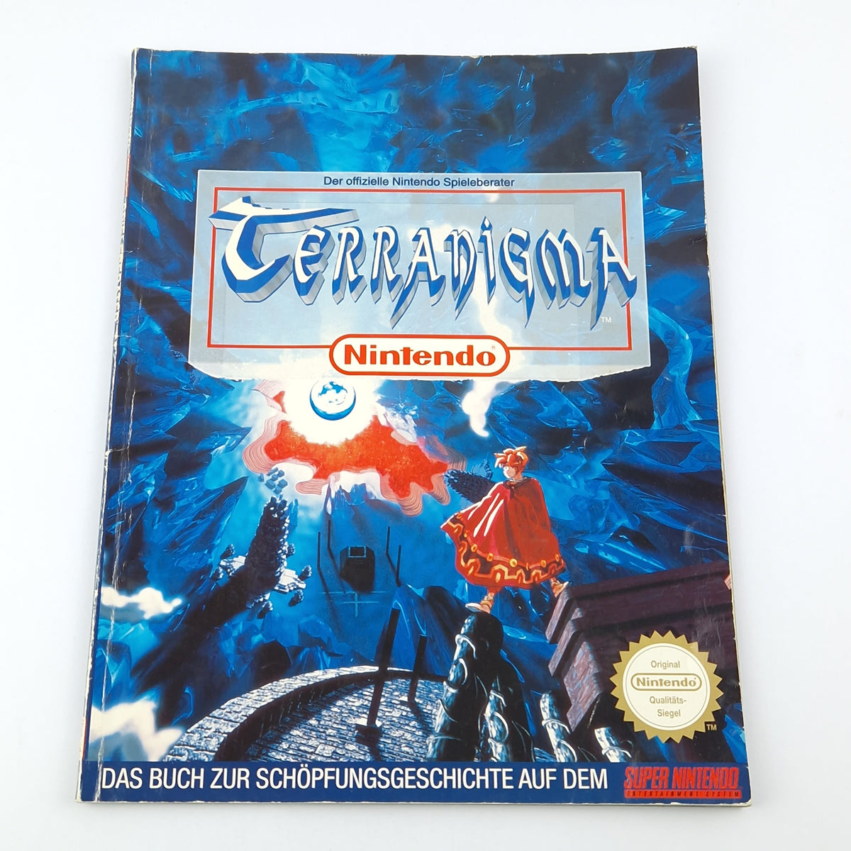 Super Nintendo Spiel – Terranigma Big Box OVP PAL CIB