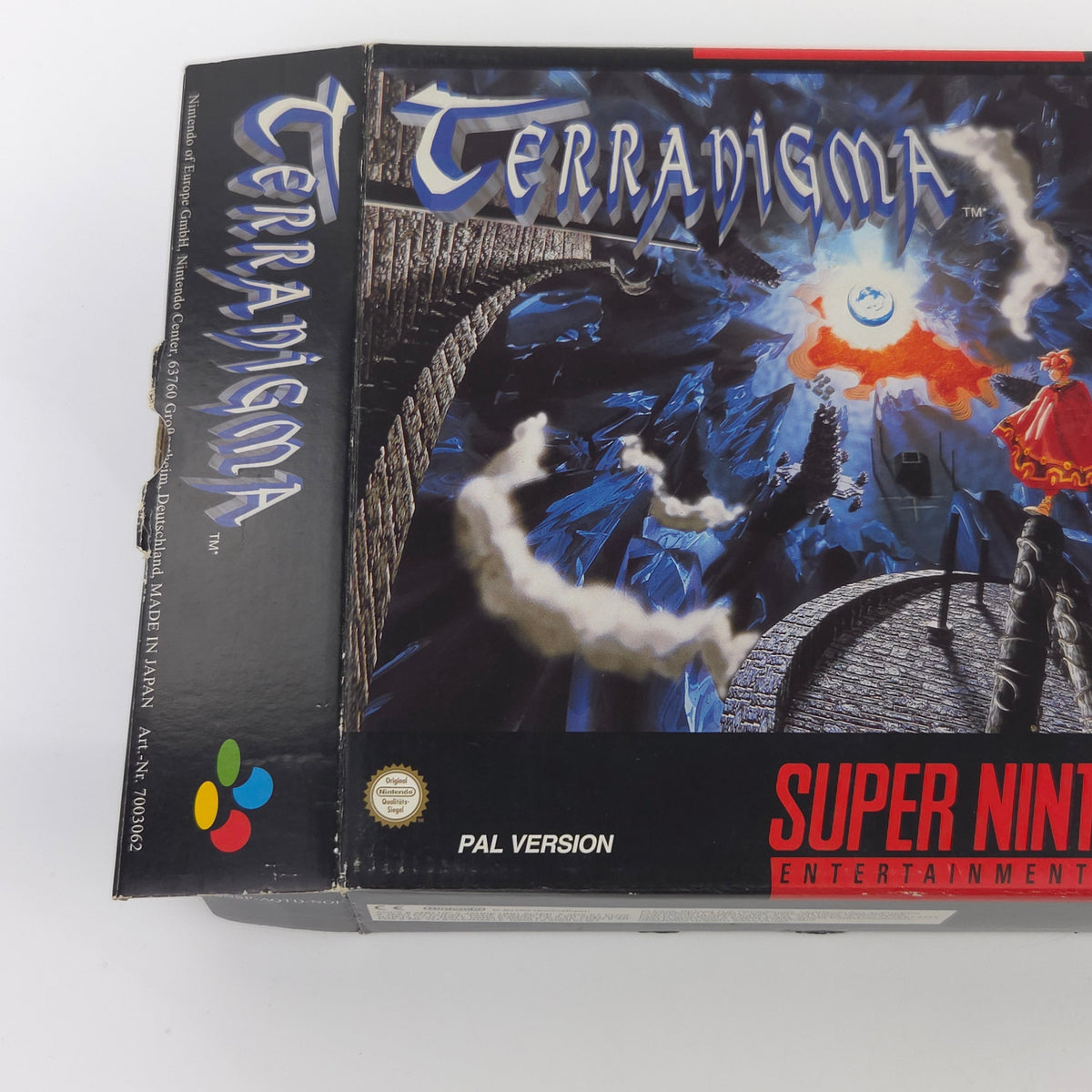 Super Nintendo Spiel – Terranigma (SNES OVP PAL)