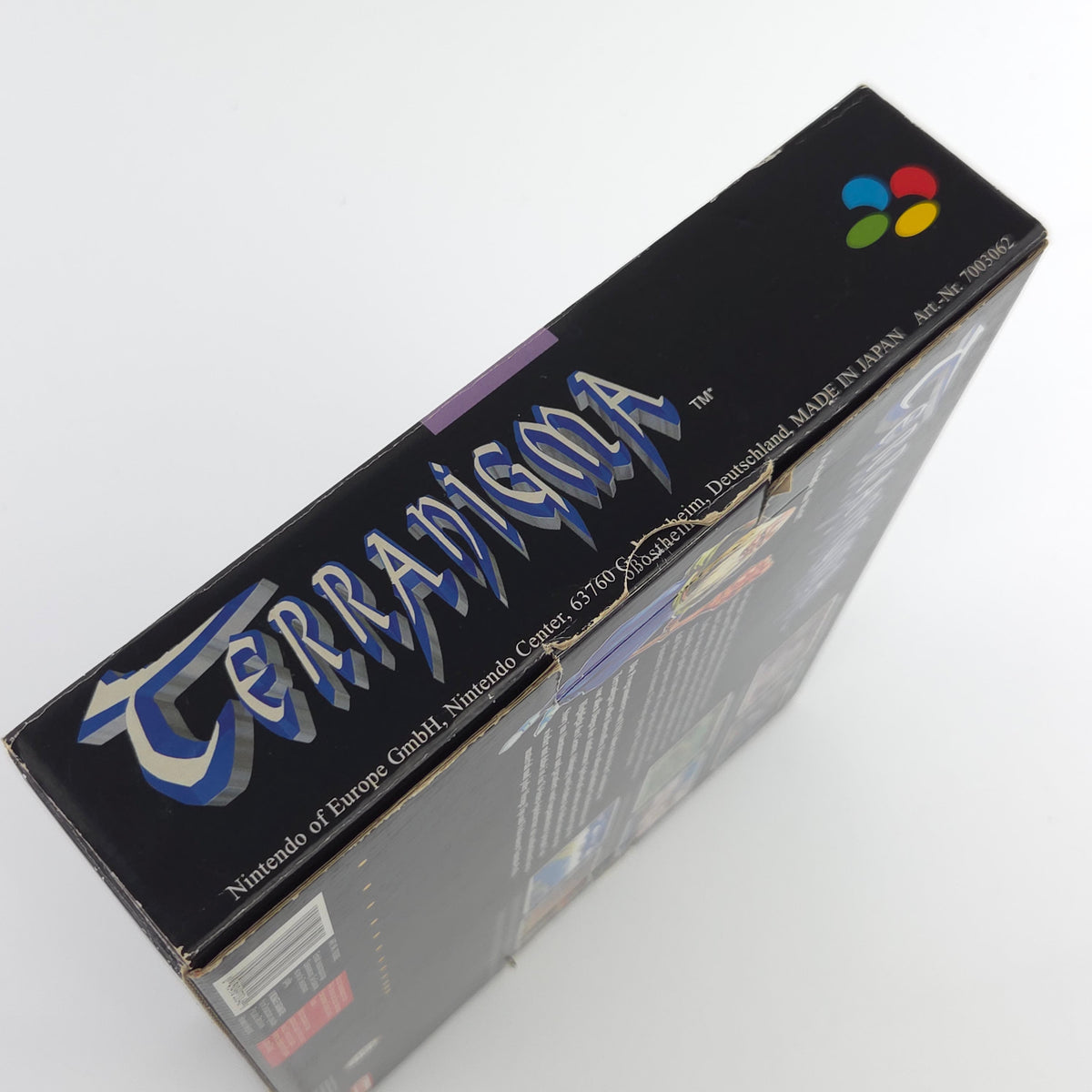 Super Nintendo Spiel – Terranigma (SNES OVP PAL)