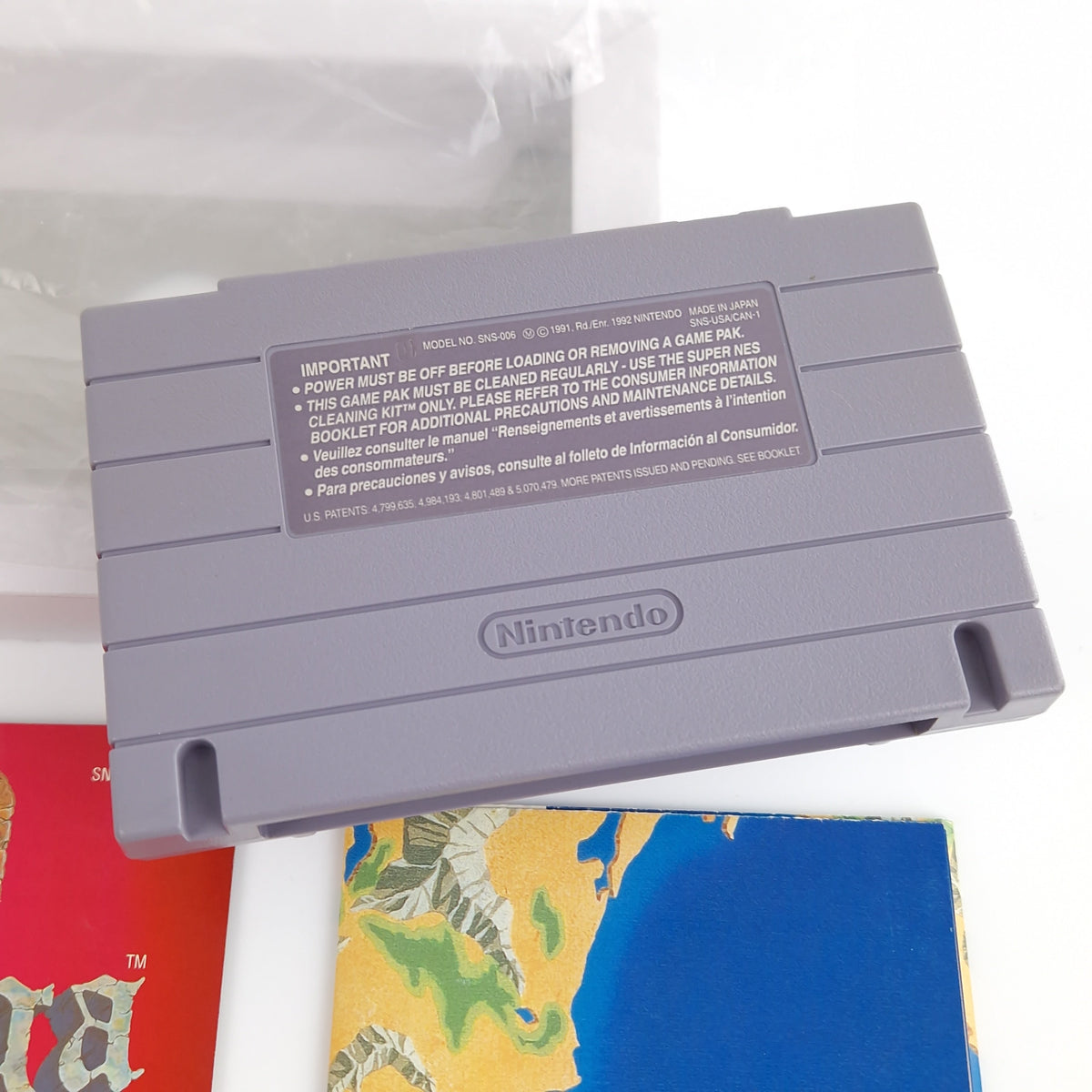 Super Nintendo Spiel – The 7th Saga OVP NTSC USA