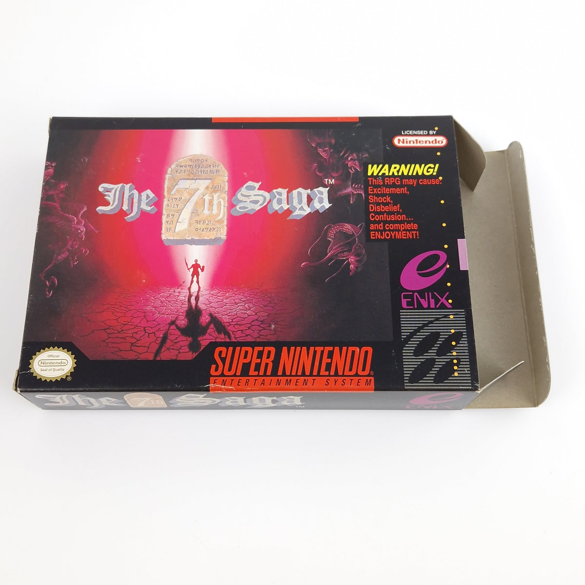 Super Nintendo Spiel – The 7th Saga OVP NTSC USA