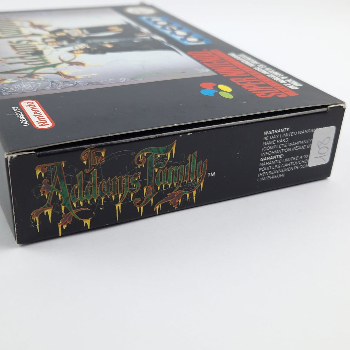 Super Nintendo Spiel – The Addams Family OVP PAL SNES