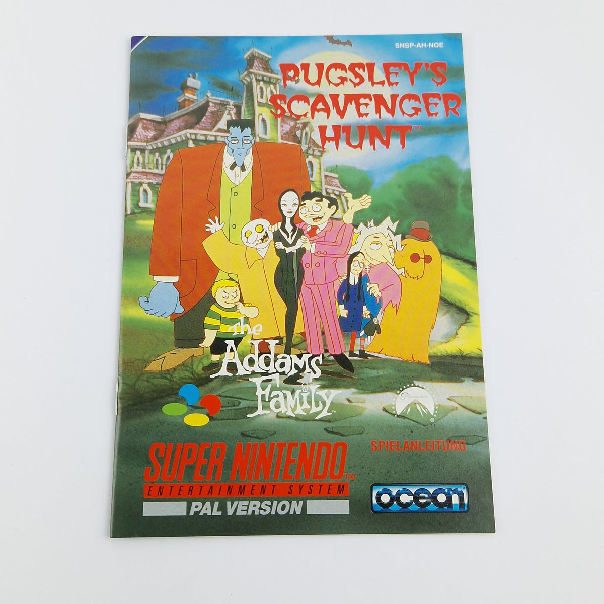 Super Nintendo Spiel – The Addams Family Pugsleys (OVP PAL)