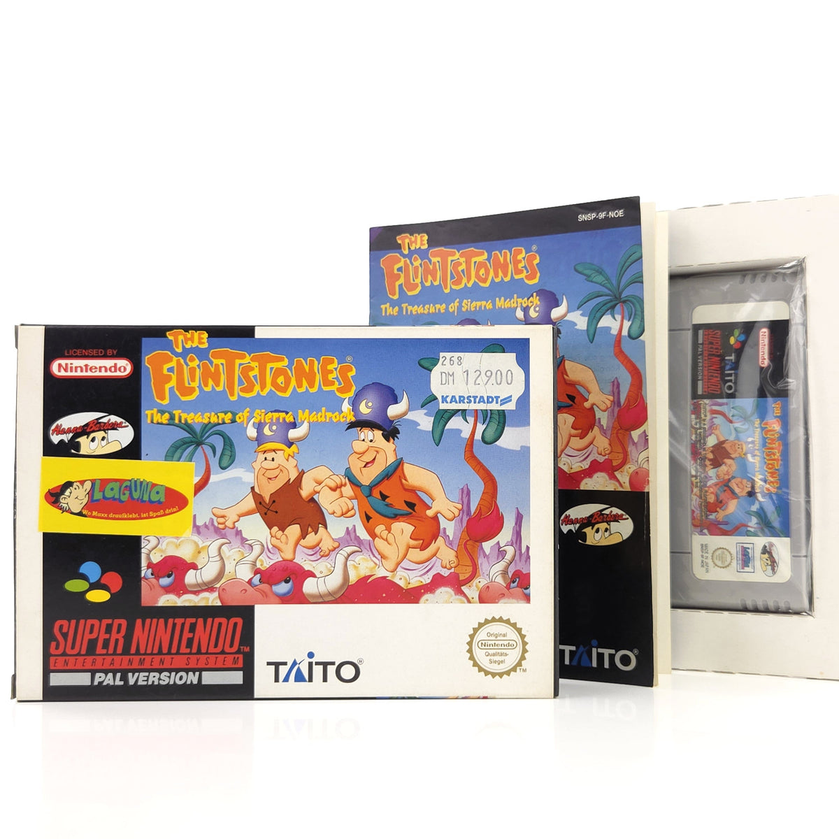 Super Nintendo Spiel The Flintstones OVP
