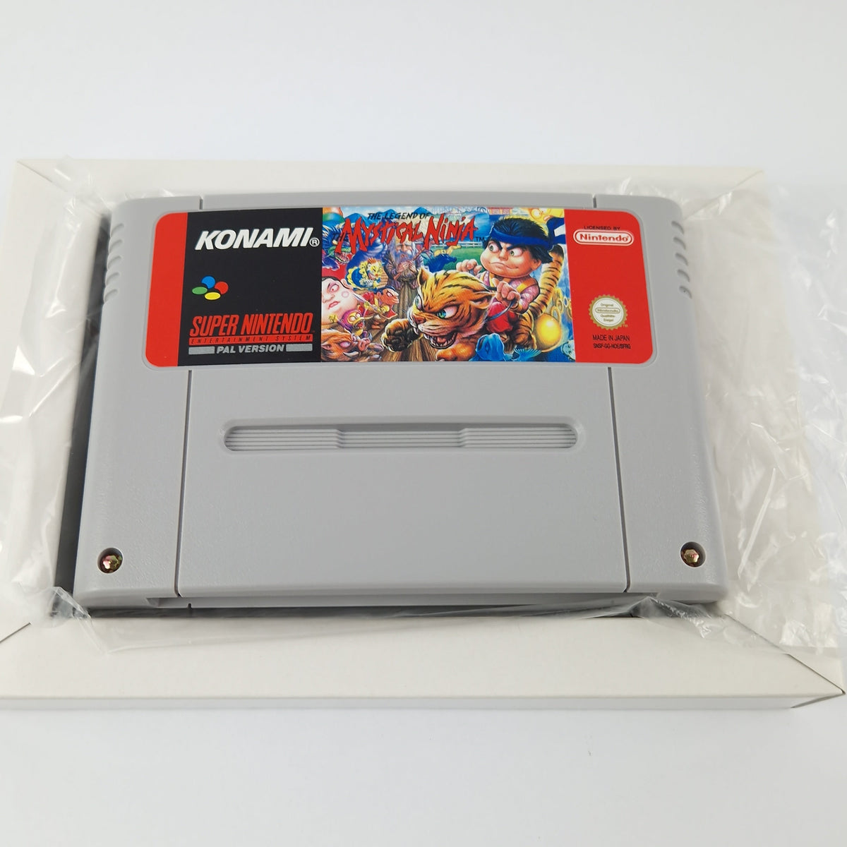 Super Nintendo Spiel – The Legend of Mystical Ninja OVP CIB