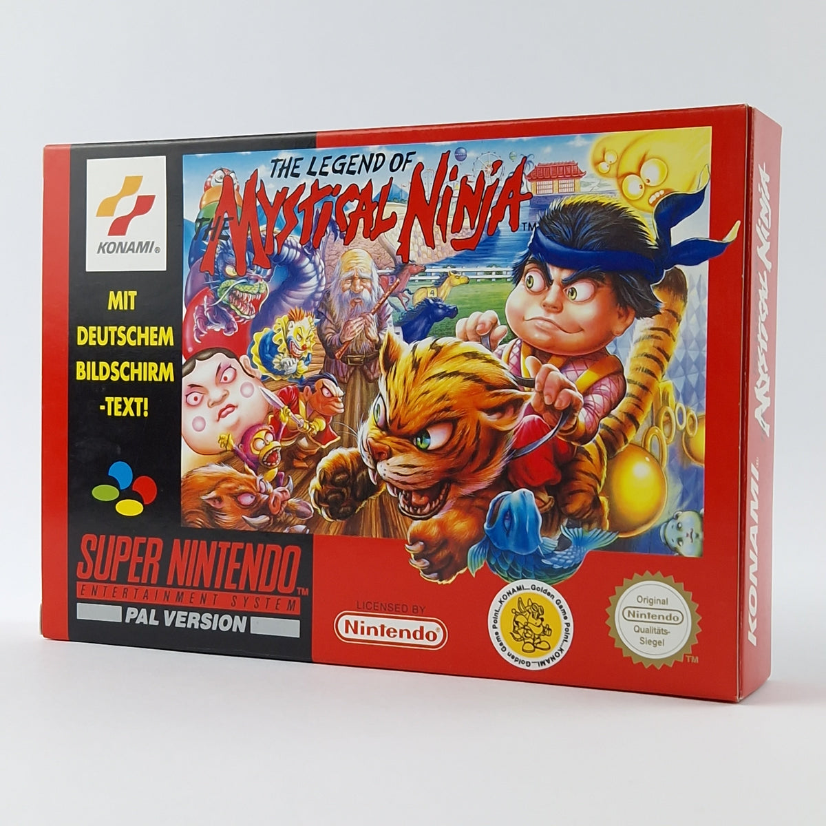 Super Nintendo Spiel – The Legend of Mystical Ninja OVP CIB