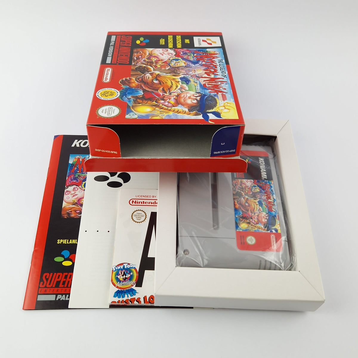 Super Nintendo Spiel – The Legend of Mystical Ninja OVP CIB