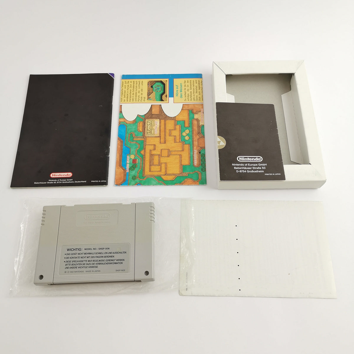 Super Nintendo Spiel – The Legend of Zelda a Link to the Past OVP