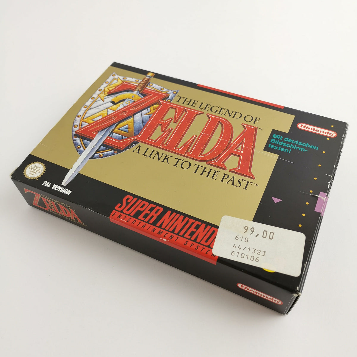 Super Nintendo Spiel – The Legend of Zelda a Link to the Past OVP