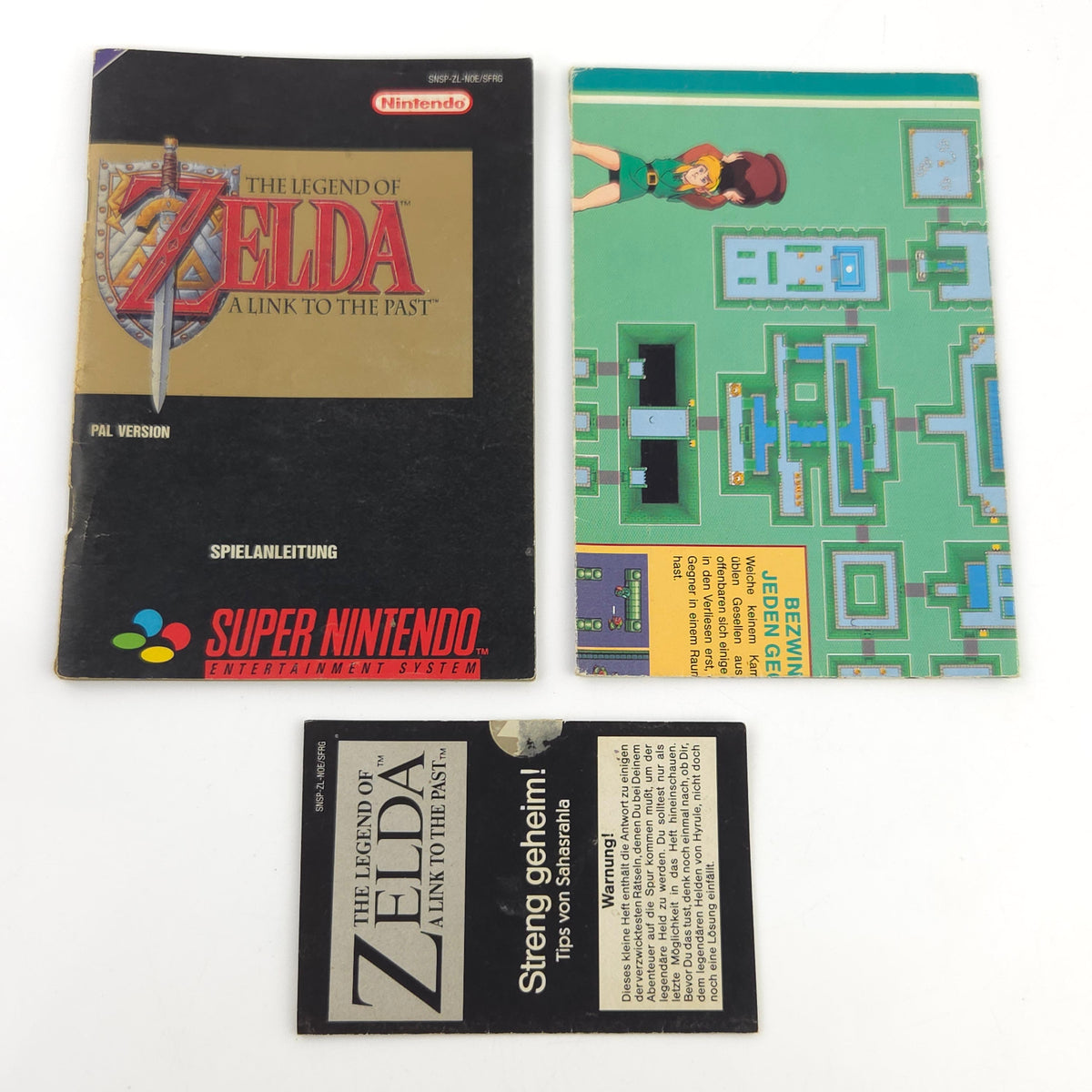 Super Nintendo Spiel The Legend of Zelda OVP