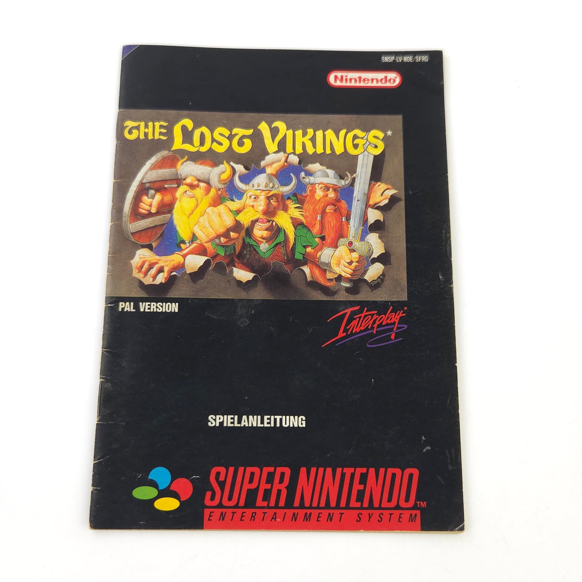 Super Nintendo Spiel The Lost Vikings OVP PAL