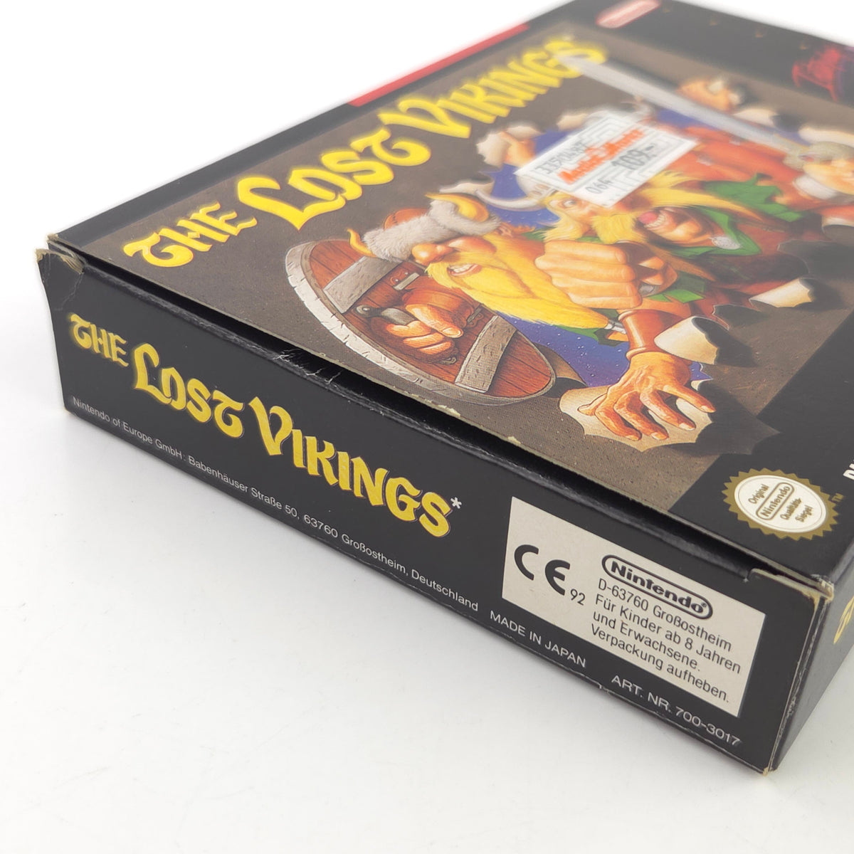 Super Nintendo Spiel The Lost Vikings OVP PAL