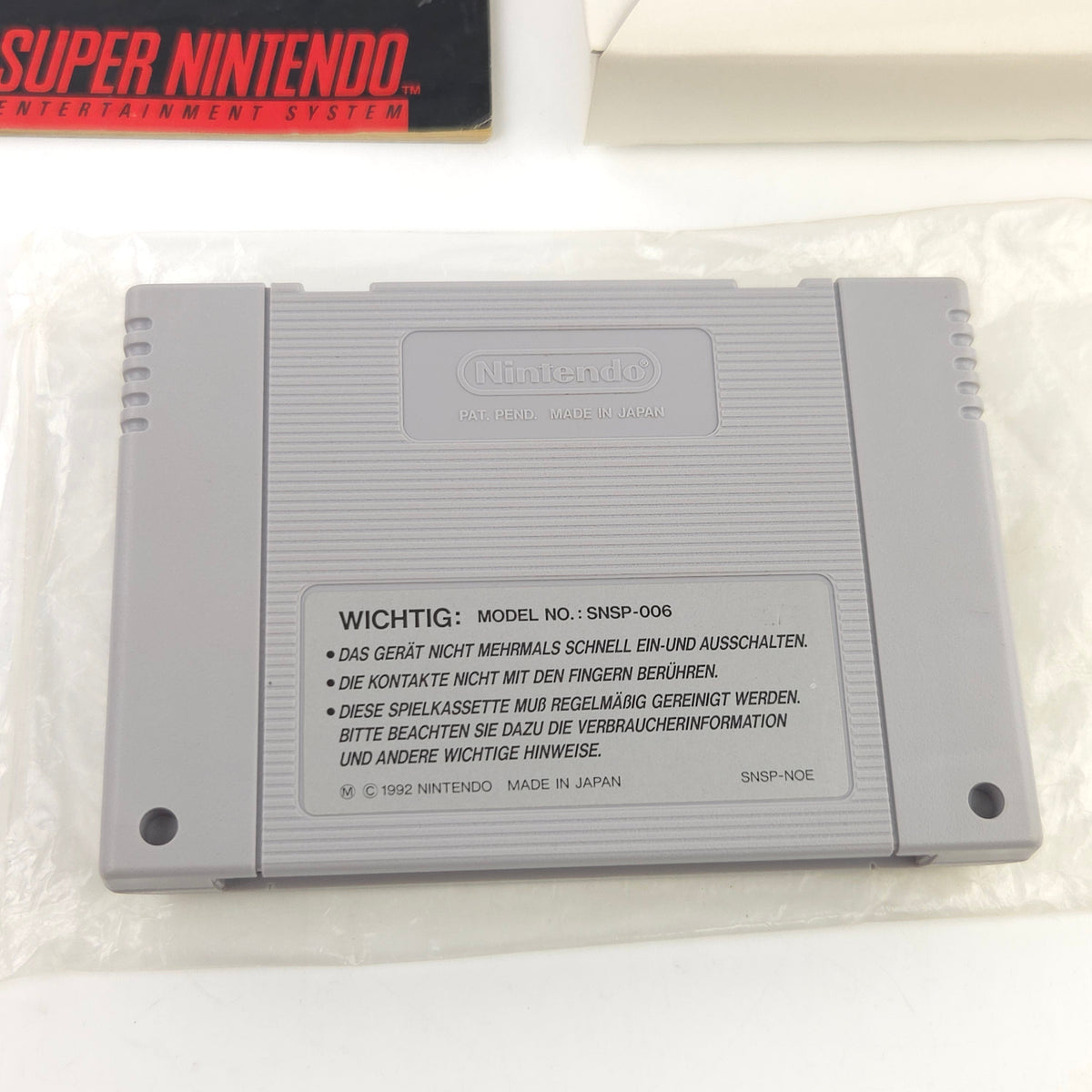 Super Nintendo Spiel The Lost Vikings OVP PAL