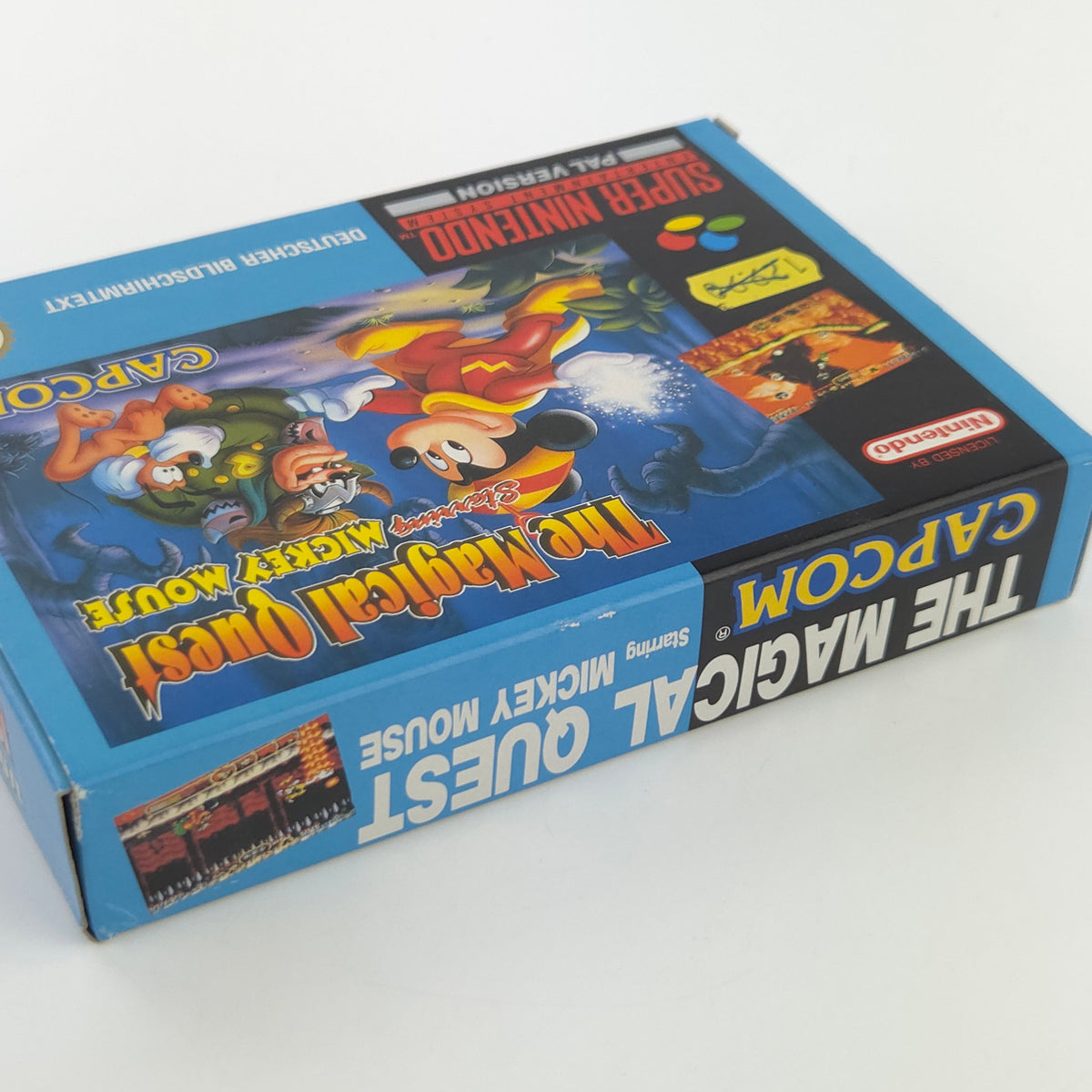 Super Nintendo Spiel Mickey Mouse nahezu neuwertig OVP