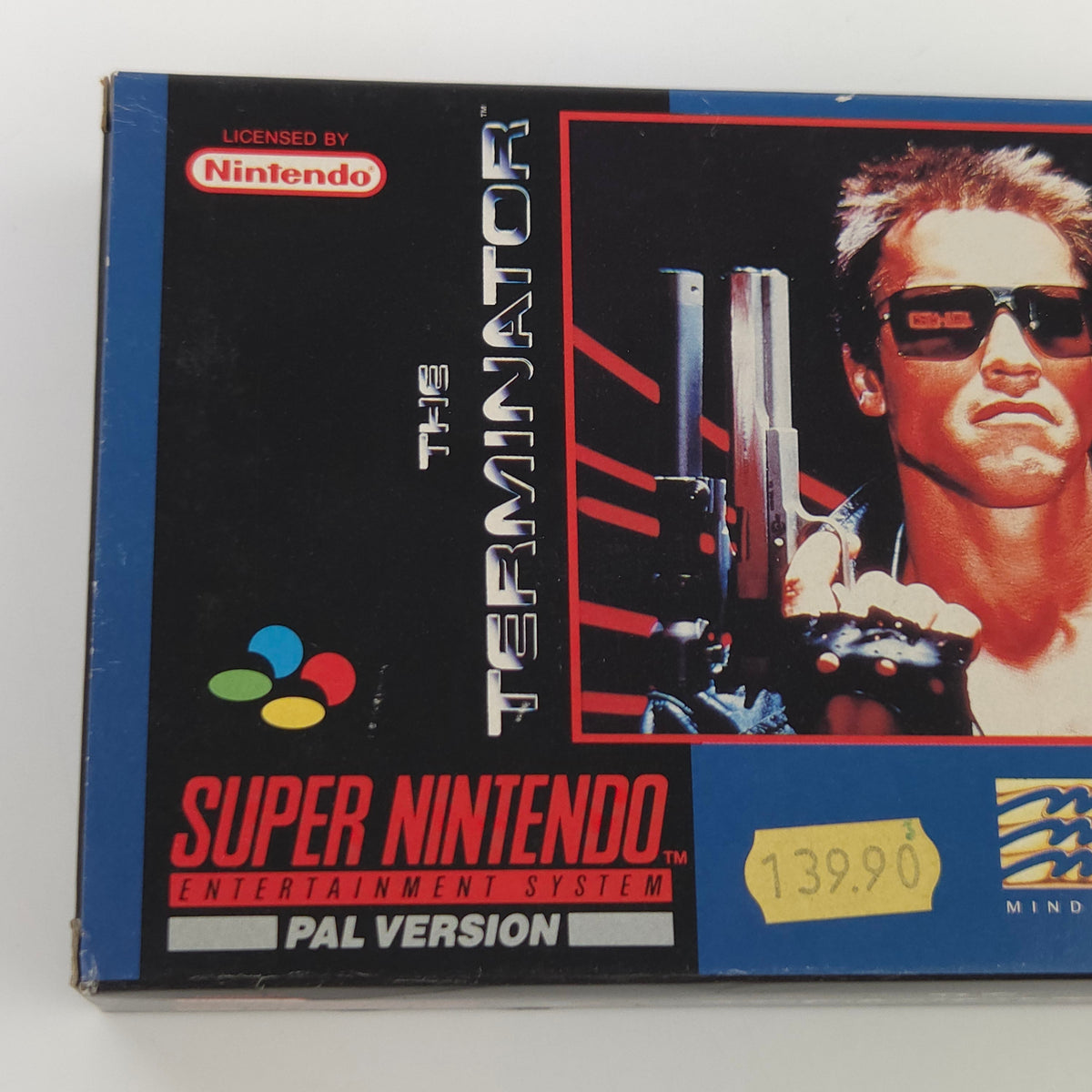 Super Nintendo Spiel The Terminator CIB nahezu neuwertig
