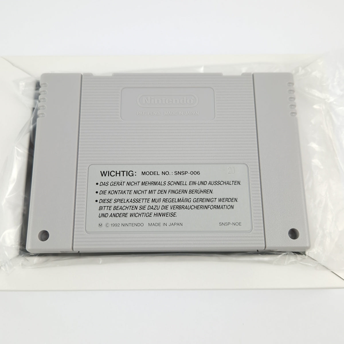 Super Nintendo Spiel – Super Turrican OVP PAL CIB