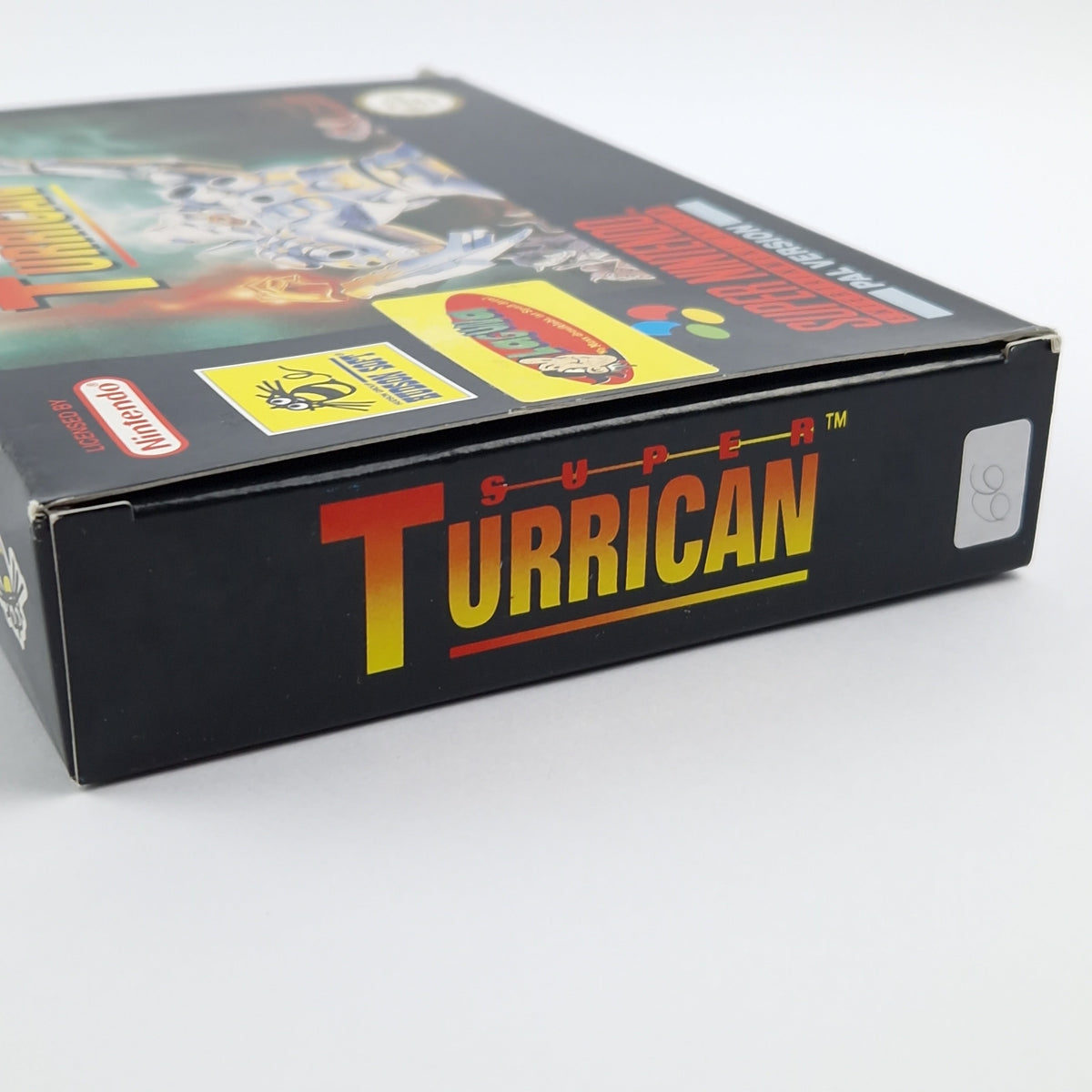 Super Nintendo Spiel – Super Turrican OVP PAL CIB