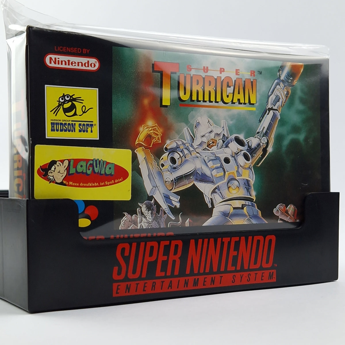 Super Nintendo Spiel – Super Turrican OVP PAL CIB