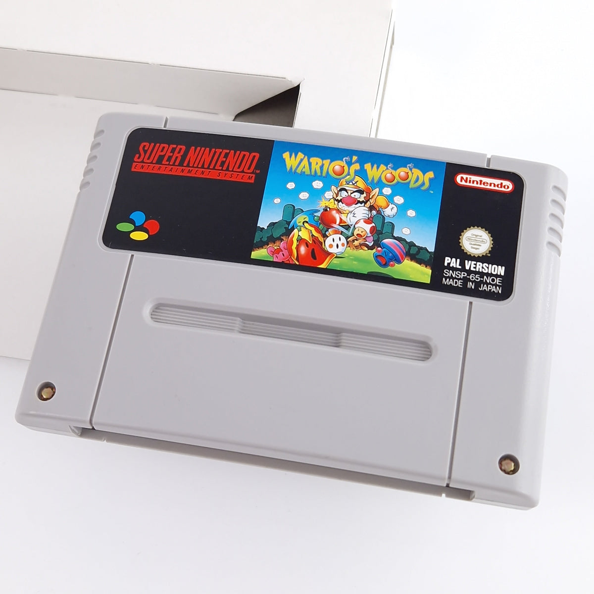 Super Nintendo Spiel – Wario Woods SNES Modul OVP PAL