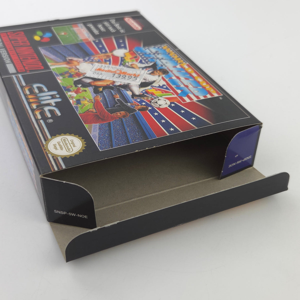 Super Nintendo Spiel World Cup Striker OVP CIB