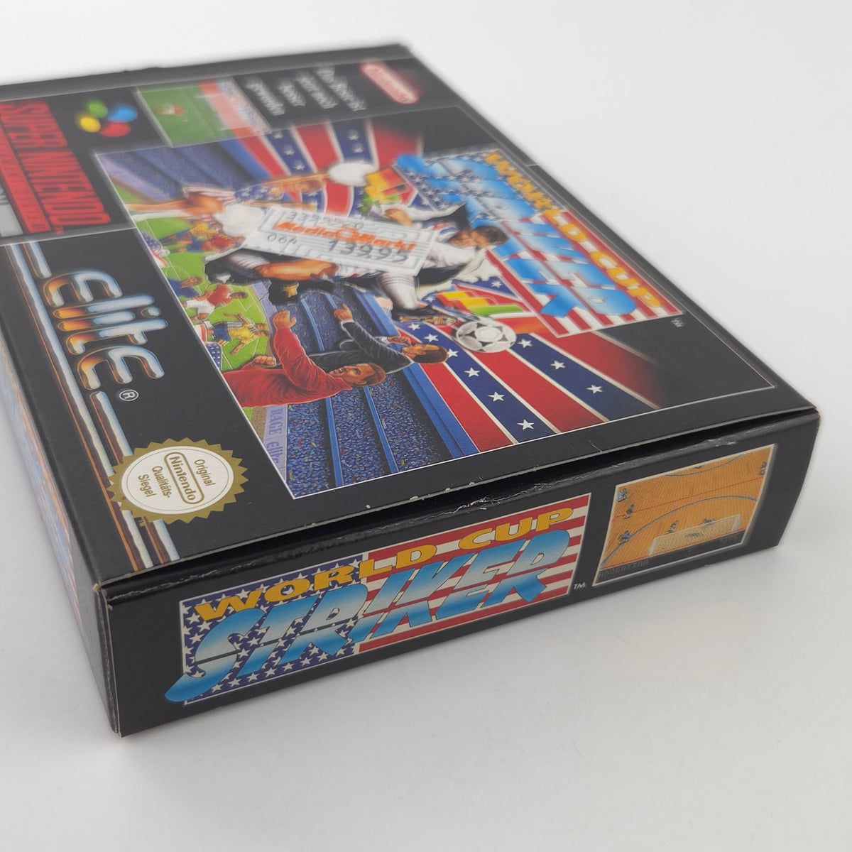 Super Nintendo Spiel World Cup Striker OVP CIB