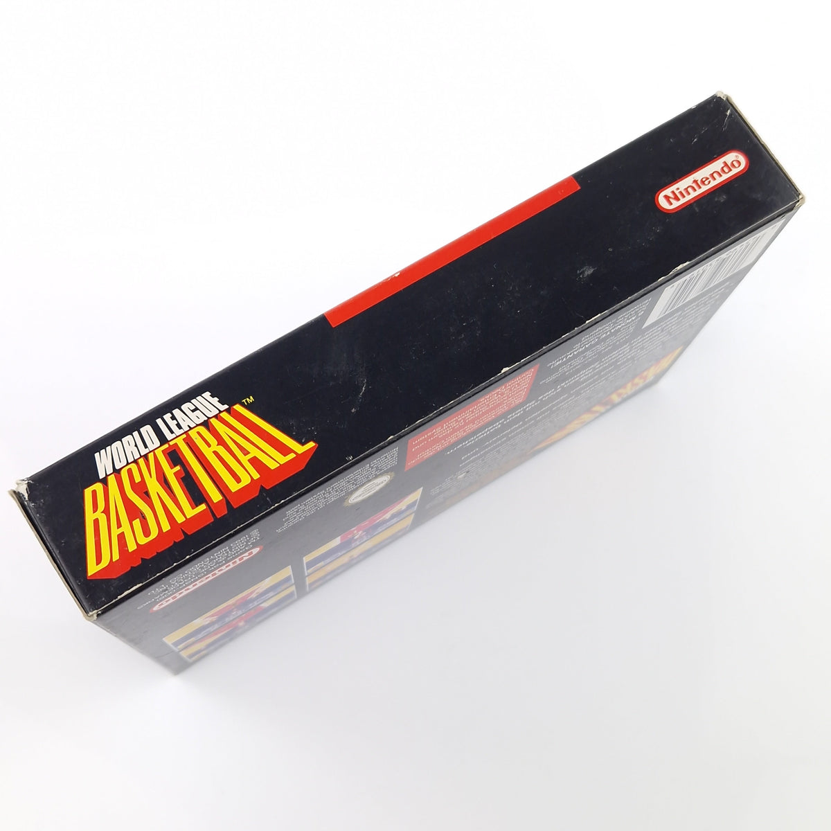 Super Nintendo Spiel – World League Basketball (OVP PAL)