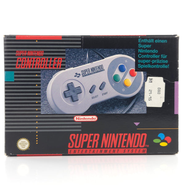 Super Nintendo SNES Controller Original Gamepad OVP PAL