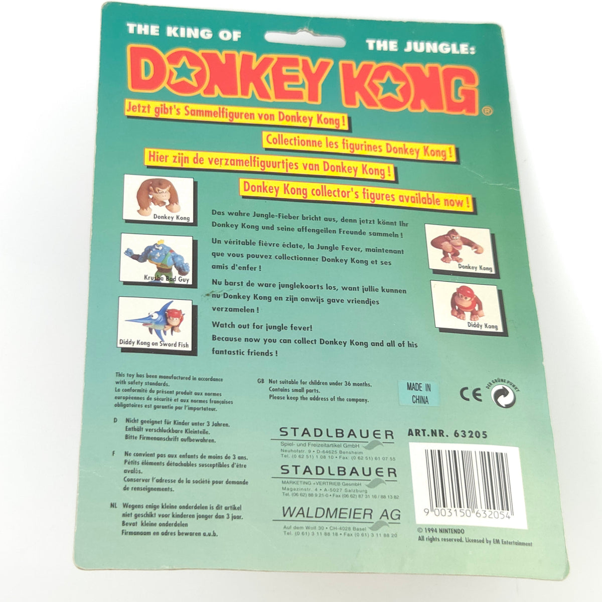 Donkey Kong Figur OVP Stadlbauer Neu