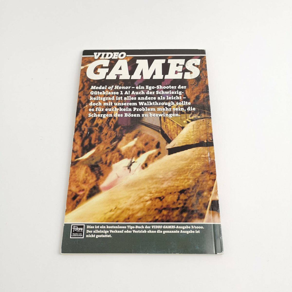 Tipps und Tricks Heftchen Medal of Honor Future Verlag