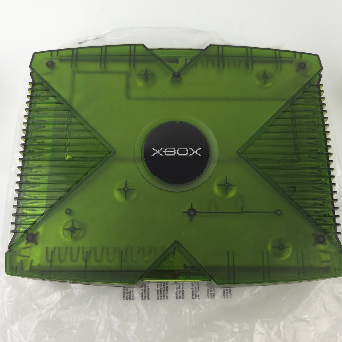 Xbox Konsole Crystal Green Halo Edition OVP PAL
