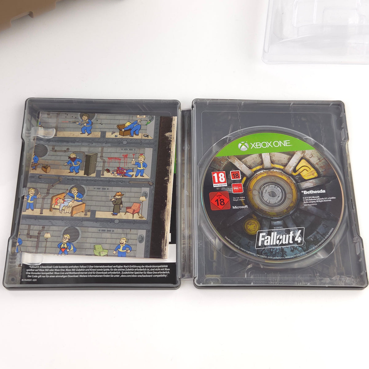 Xbox One Spiel Fallout 4 Pip Boy Edition OVP USK18