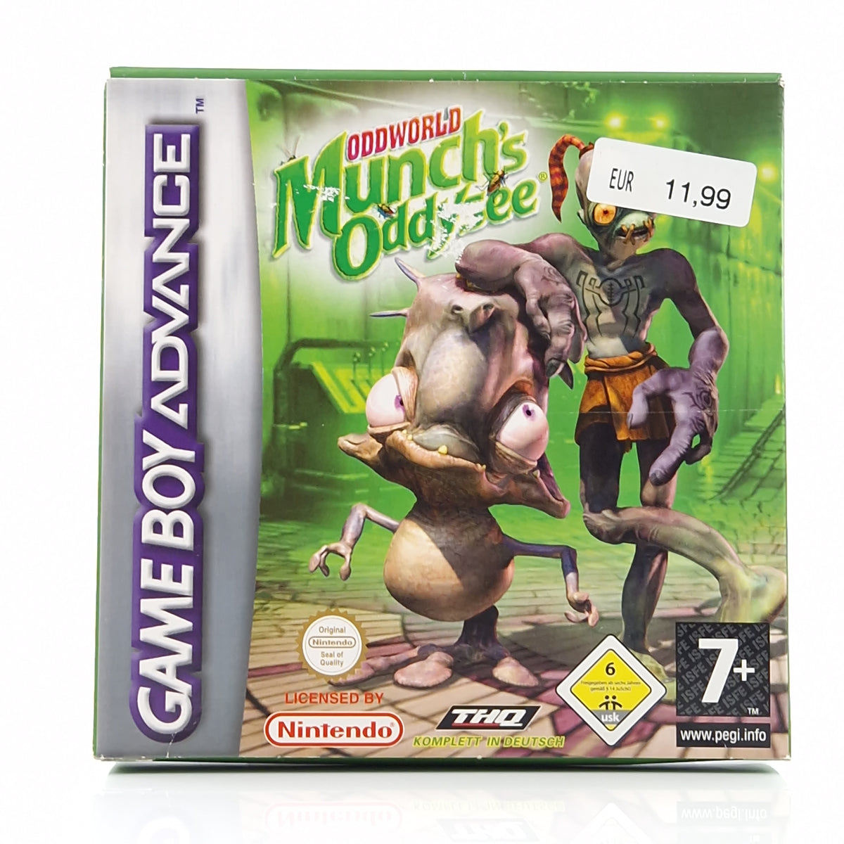 Game Boy Advance Spiel – Oddworld Munchs Oddysee OVP PAL