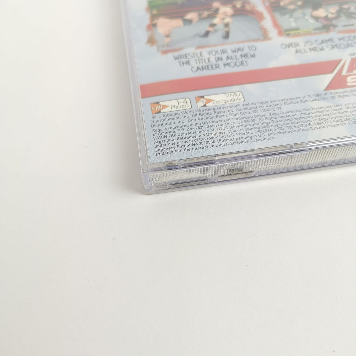 Sega Dreamcast Spiel – WWF Attitude Wrestling Neu