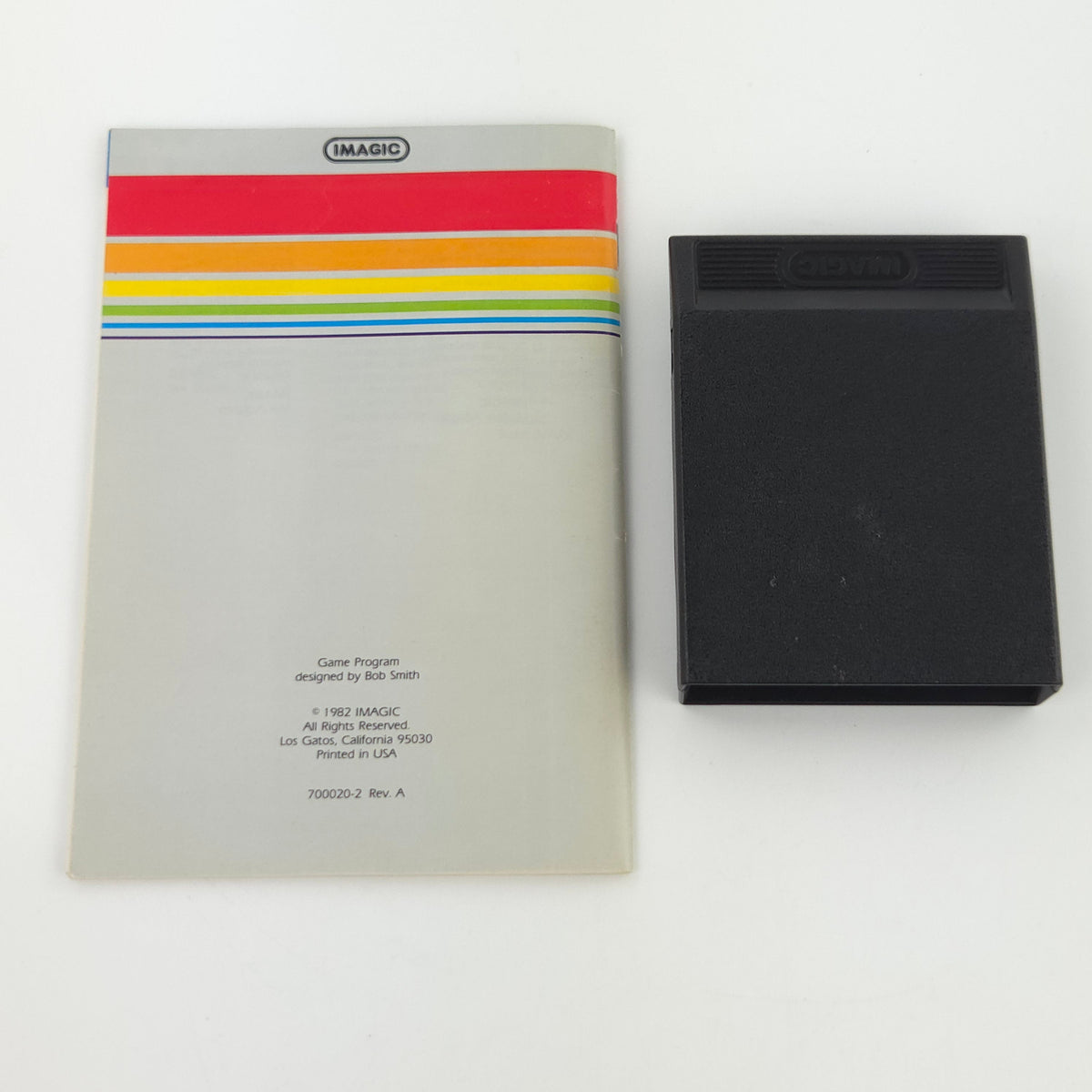 Atari 2600 Spiel Dragonfire VCS Modul Anleitung Imagic PAL