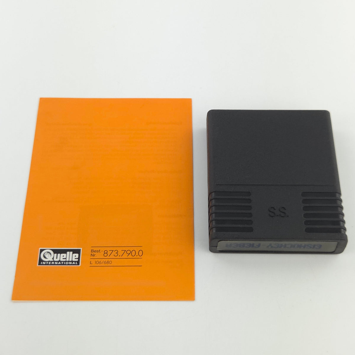 Atari 2600 Spiel Eishockey Fieber Modul Anleitung PAL