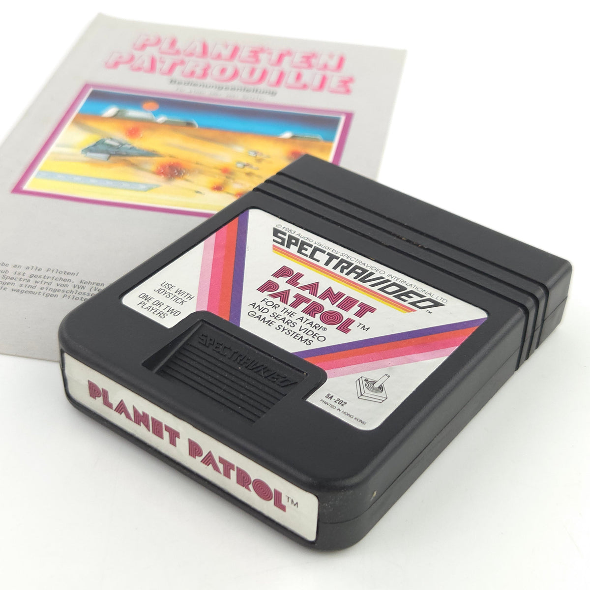 Atari 2600 Spiel Planeten Patrouille Spectravideo PAL