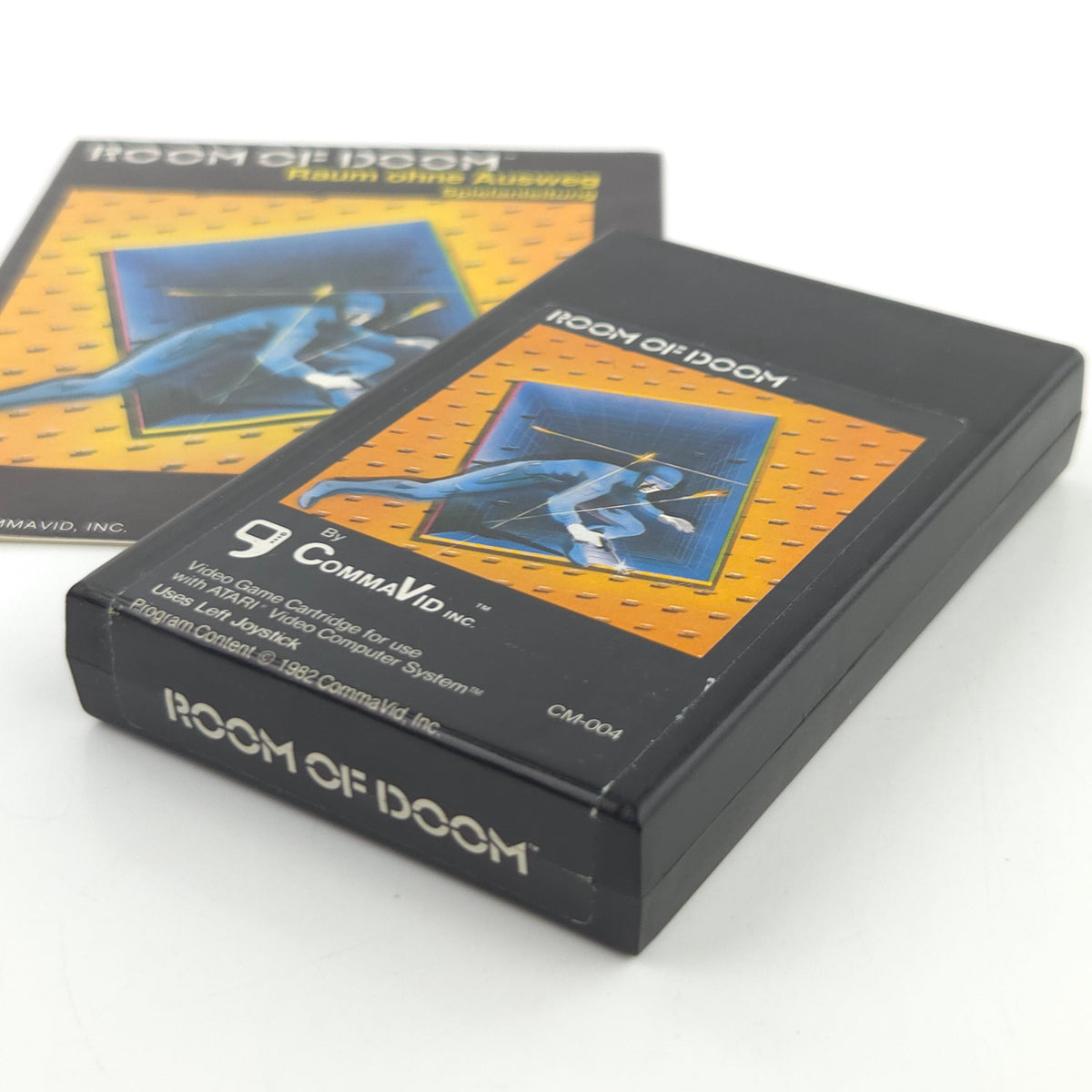 Atari 2600 Spiel Room of Doom Modul Anleitung PAL 1982