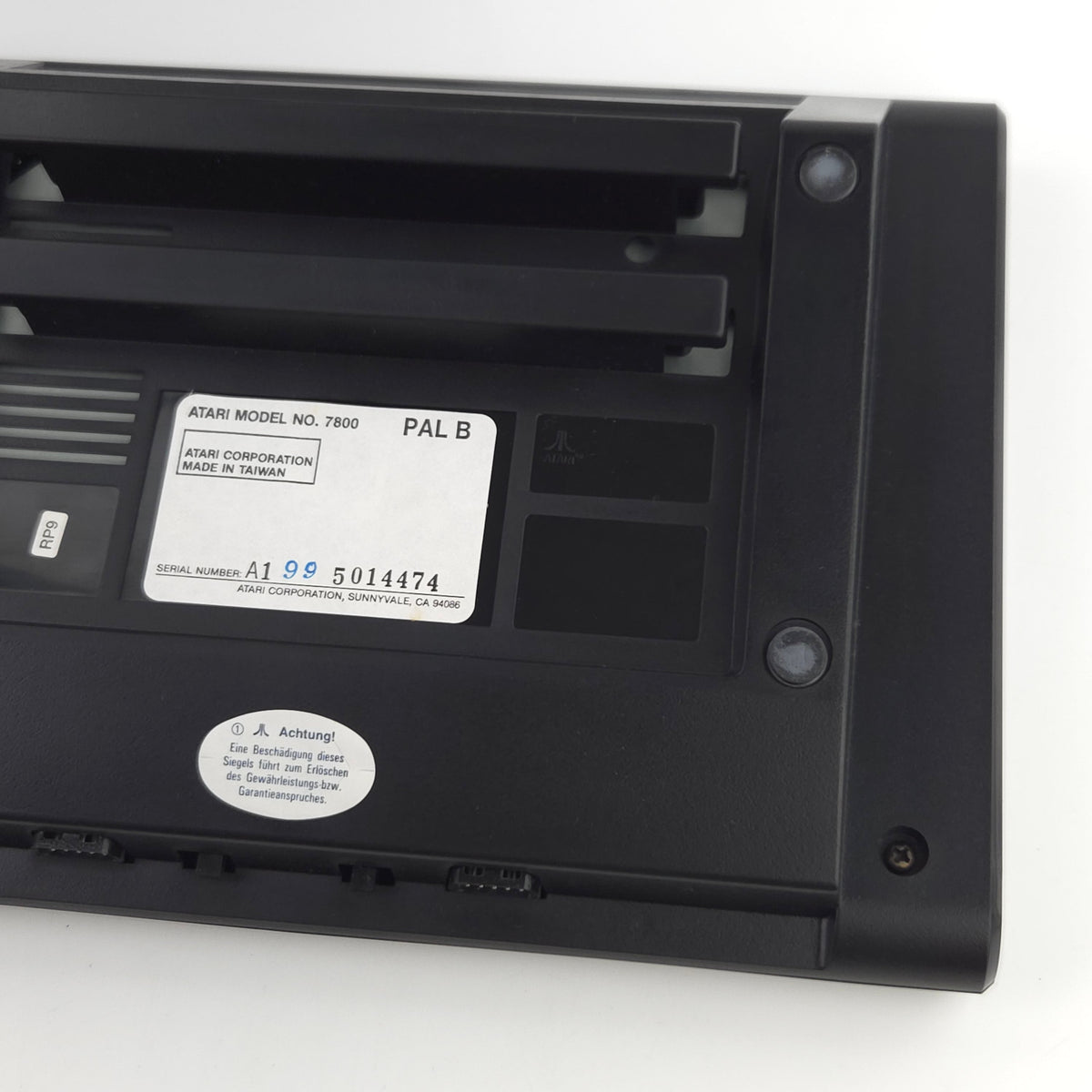 Atari 7800 Konsole in OVP mit 2 Controller PAL EUR