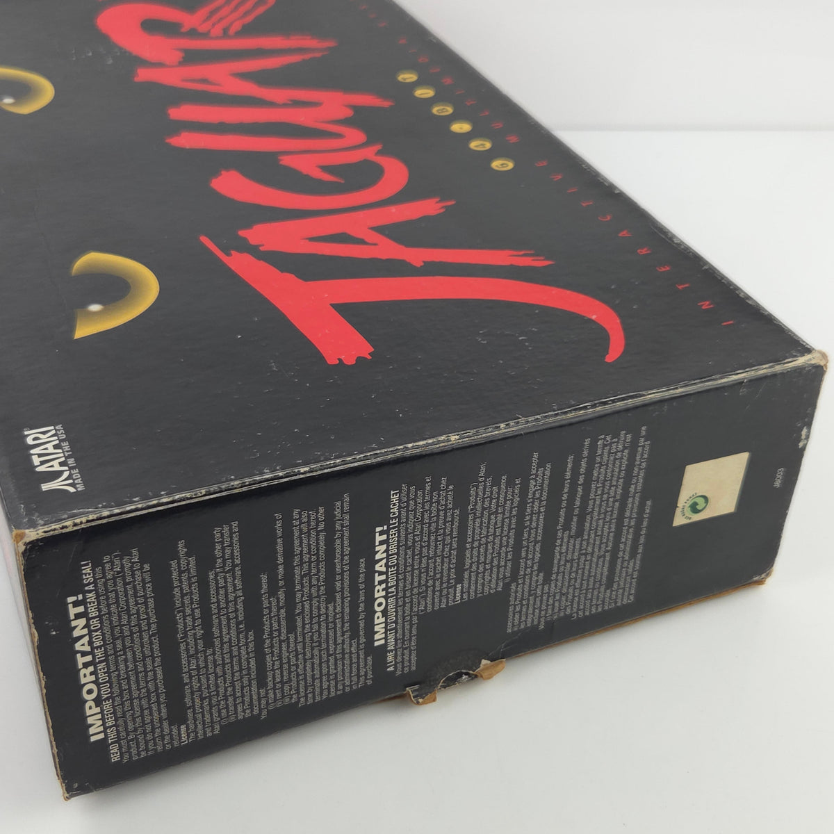 Atari Jaguar Konsole OVP PAL Version