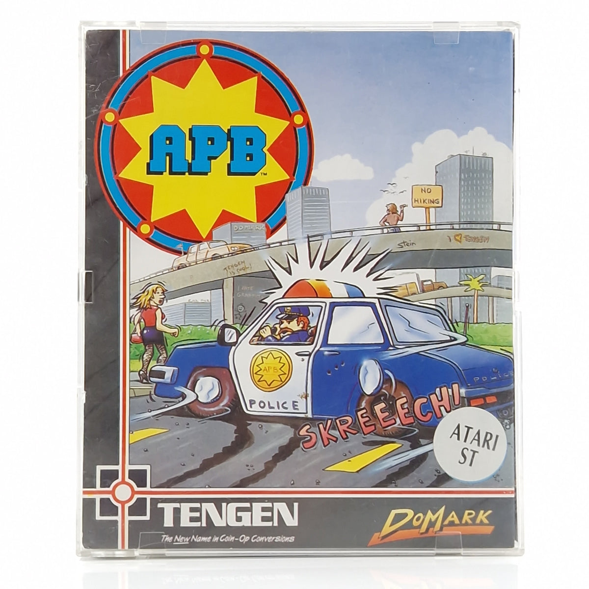 Atari ST Spiel – APB All-Points Bulletin (OVP Anleitung)