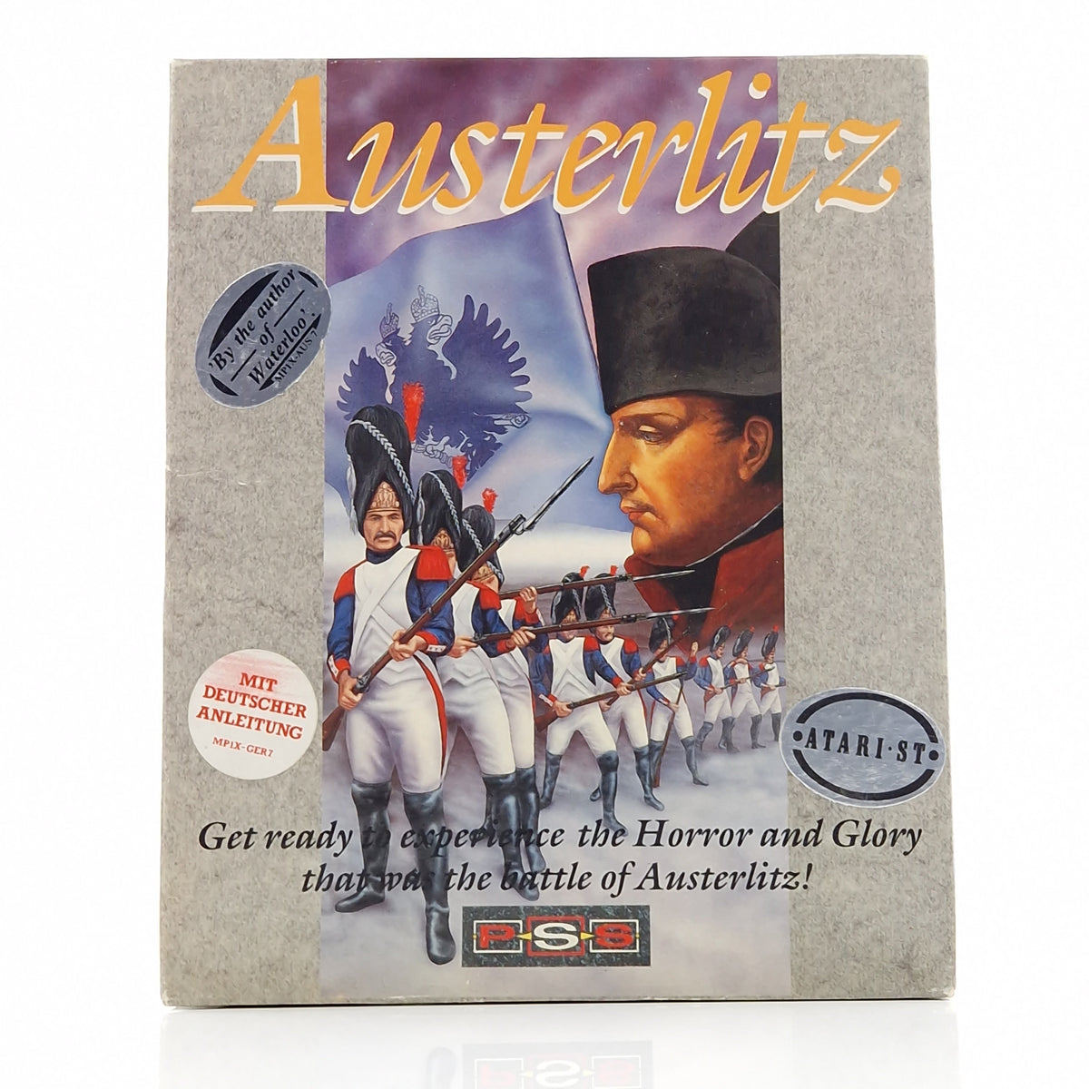 Atari ST Spiel – Austerlitz mit OVP und Anleitung