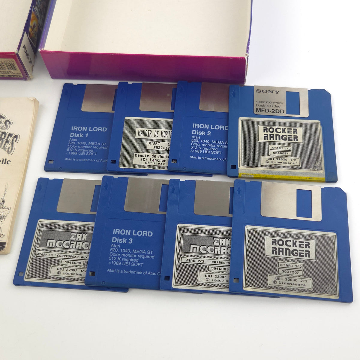 Atari ST Spiel – Aventures Extraordinaires (OVP)