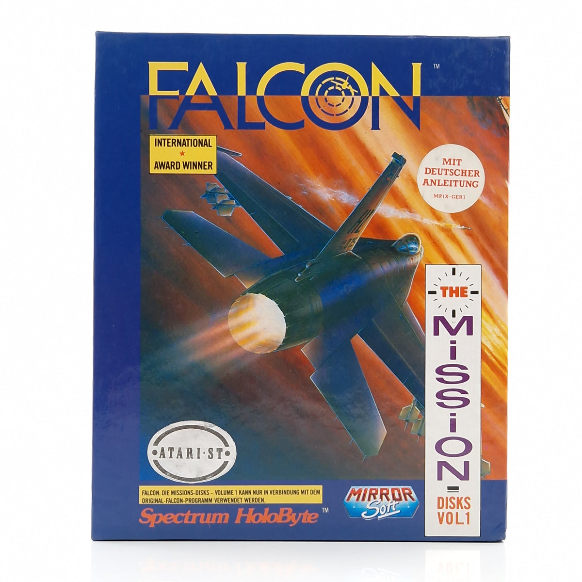 Atari ST Spiel – Falcon The Mission Disks Vol. 1 OVP